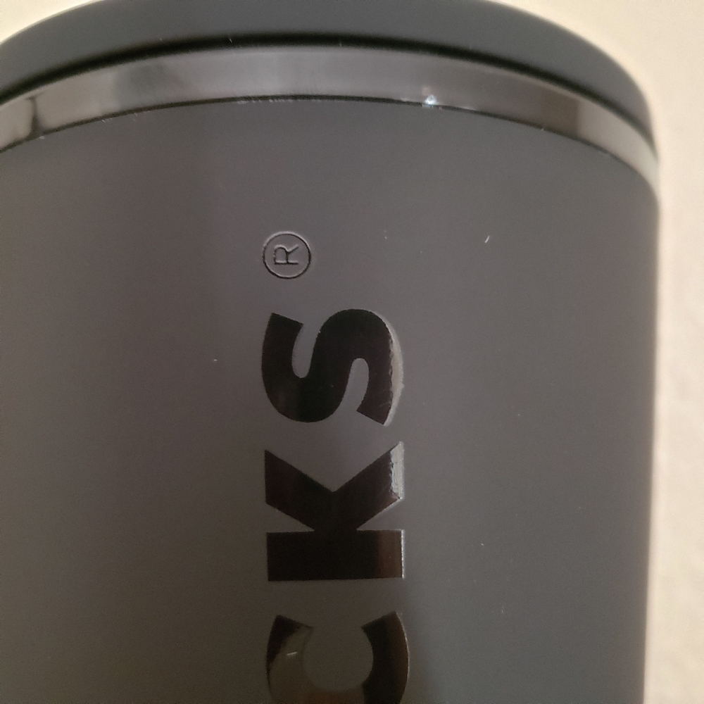 Starbucks Matte Black Cold Cup Tumbler 16oz NEW - Picture 5 of 8